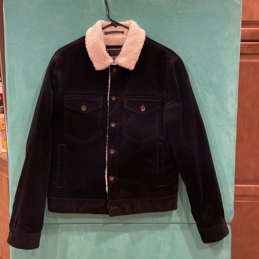 NWOT Todd Snyder Italian corduroy sherpa lined Dylan Jacket